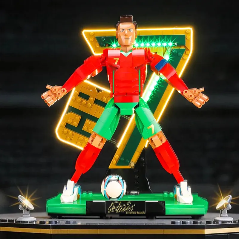 Lightailing light kit for LEGO 43016 Cristiano Ronaldo with pre-soldered harness