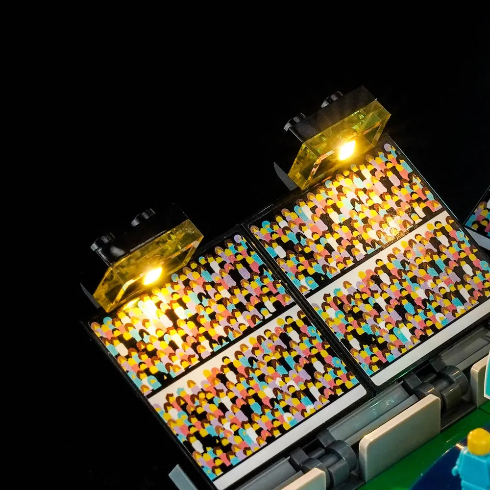 BrickBling LED kit for LEGO Soccer Ball 43019, classic version