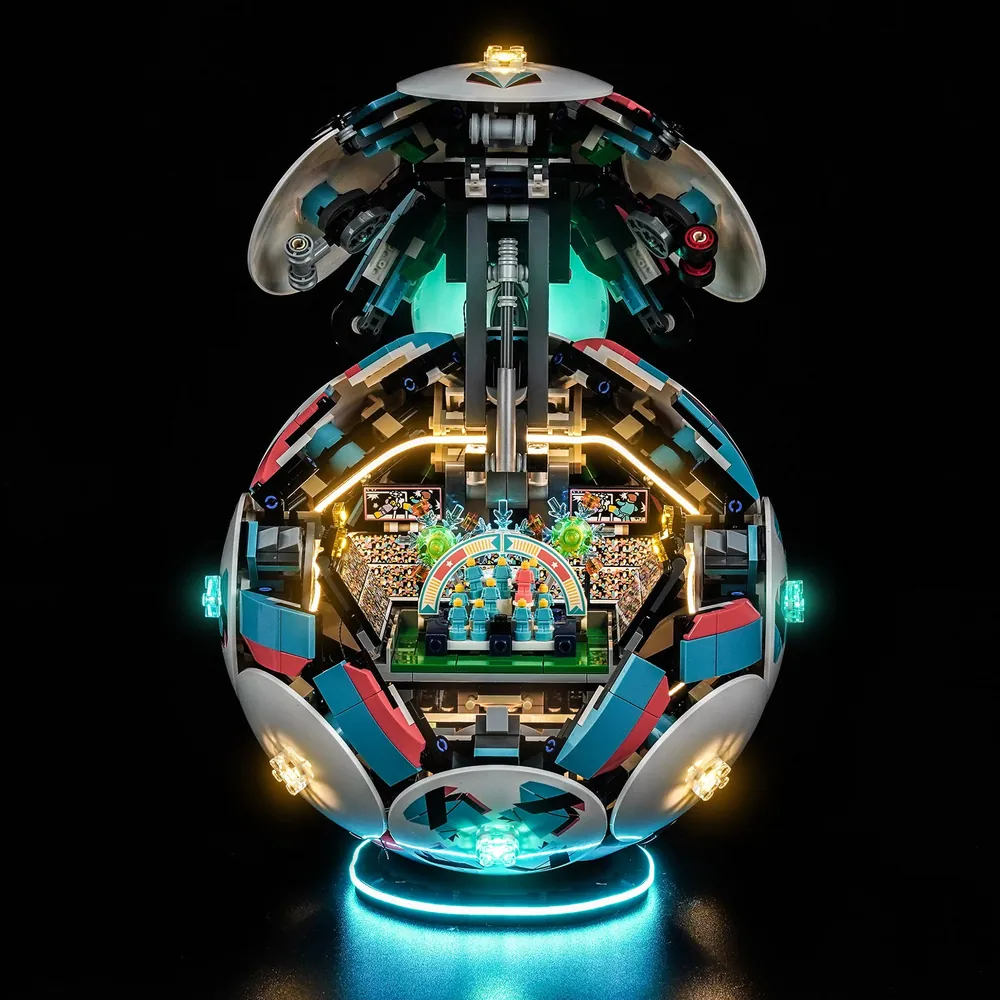 BrickBling LED kit for LEGO Soccer Ball 43019, remote control version