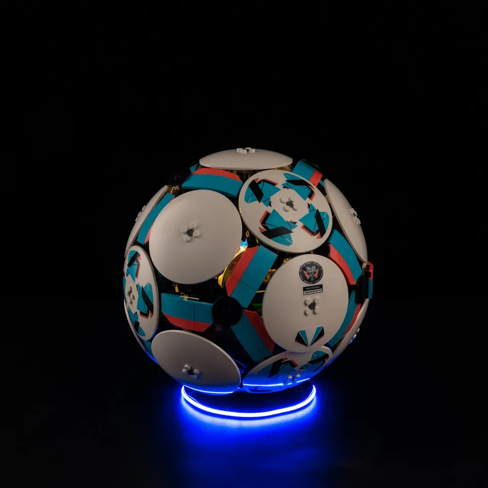 Game of Bricks LED kit for LEGO Soccer Ball 43019, classic version