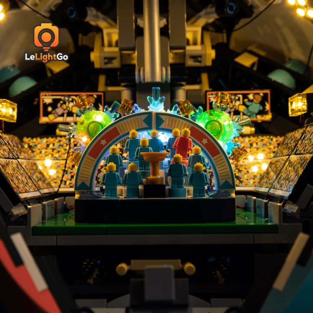 LeLightGo LED kit for LEGO Soccer Ball 43019, sound version