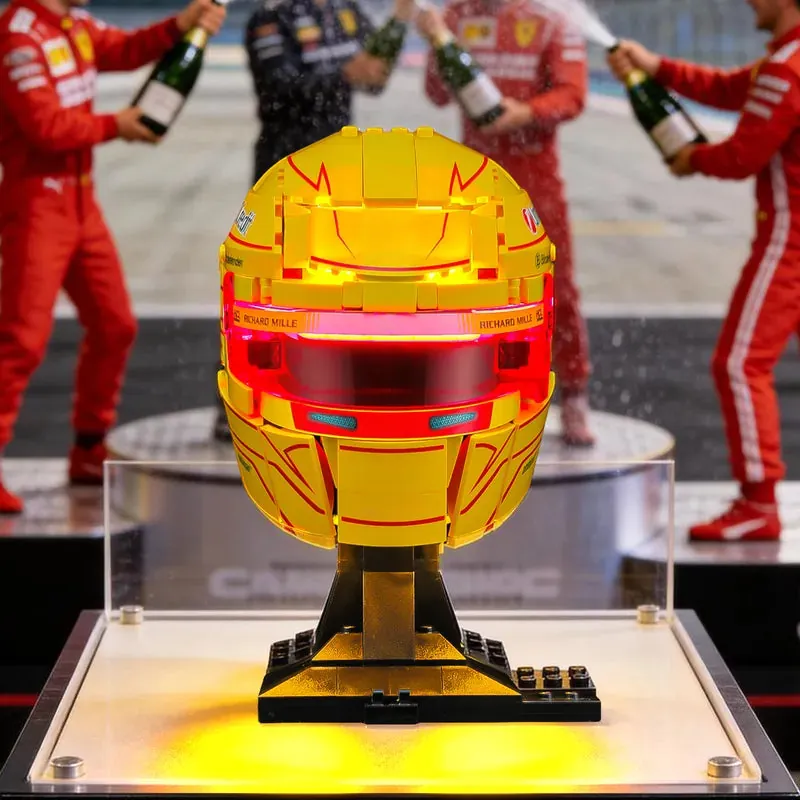 Lightailing Briksmax 2.0 LED kit for LEGO Ferrari Hamilton Helmet