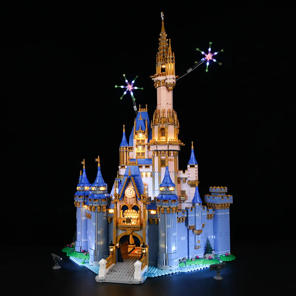 Game of Bricks LED lighting for LEGO Disney Castle with modular expansion boards