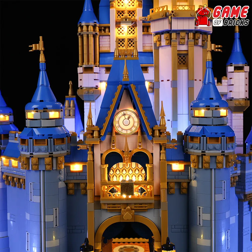 Game of Bricks remote and sound control for LEGO Disney Castle 43222