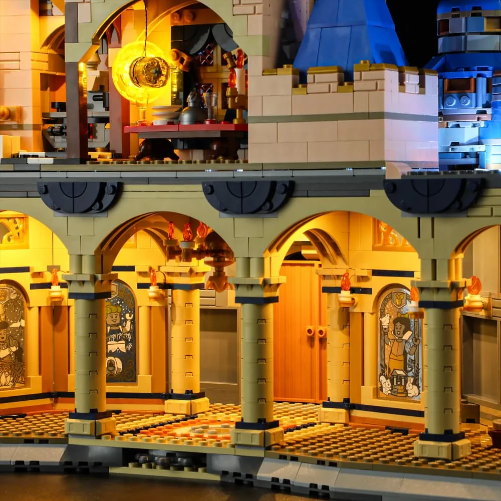 Lightailing remote-controlled color changing for LEGO Disney Castle