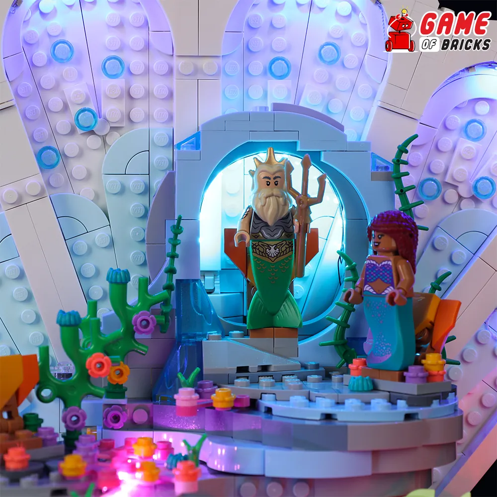 Remote control option for Game of Bricks LEGO Mermaid set