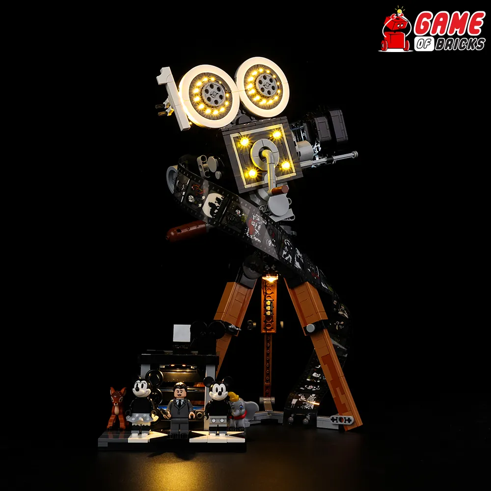 Game of Bricks LED kit for LEGO Walt Disney Tribute Camera 43230