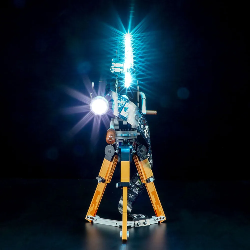Lightailing LED installation on LEGO 43230