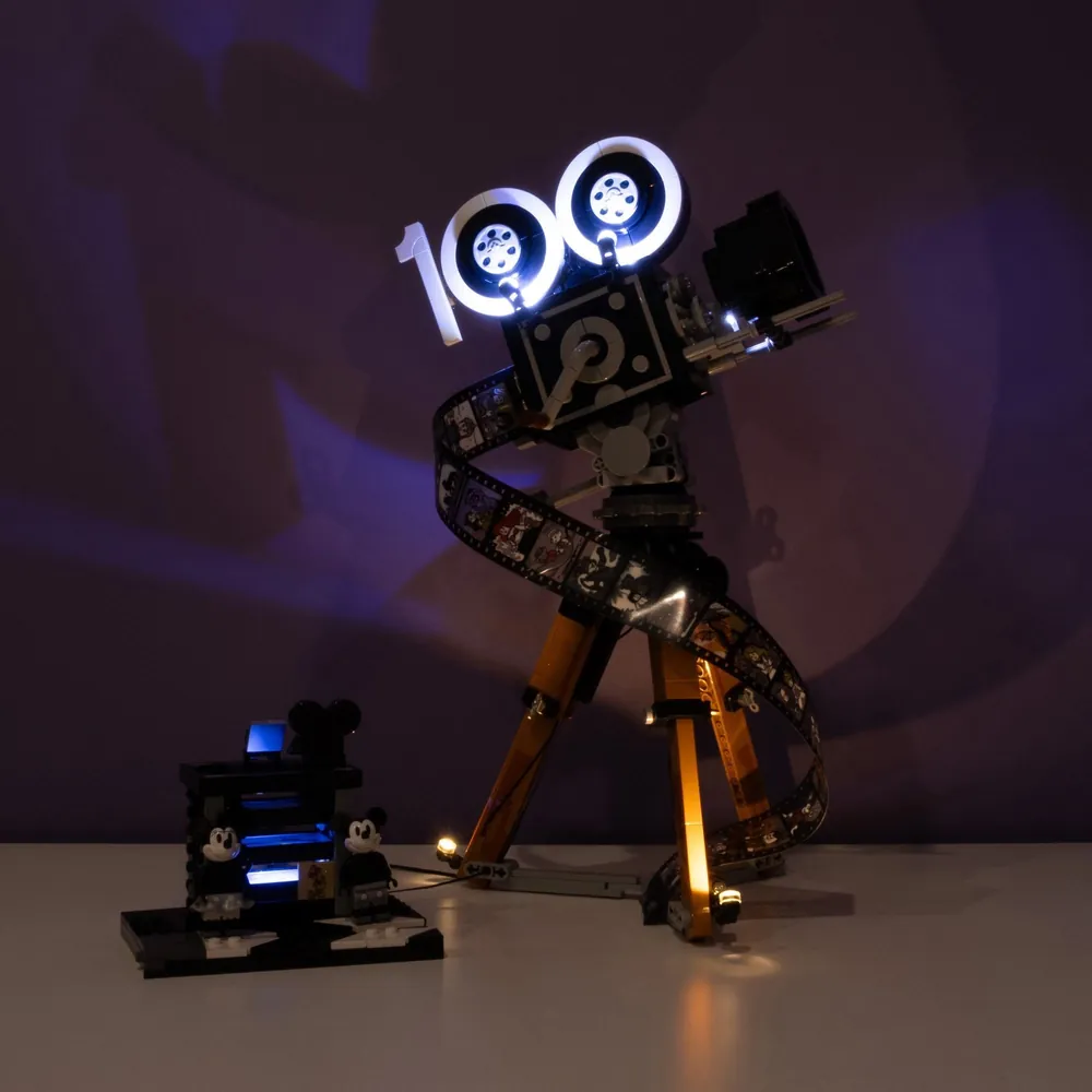LightMyBricks LED kit for LEGO Walt Disney Tribute Camera 43230