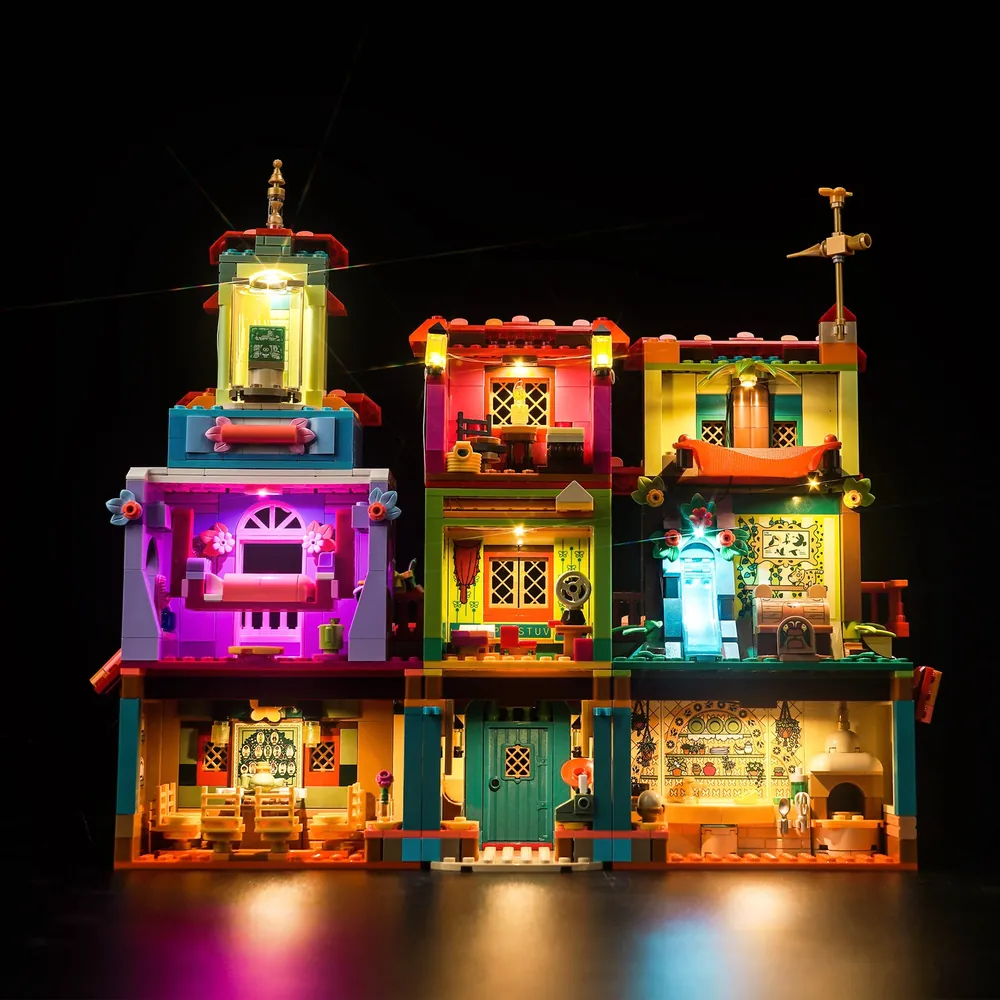 Classic version BrickBling LED kit for LEGO Madrigal House 43245