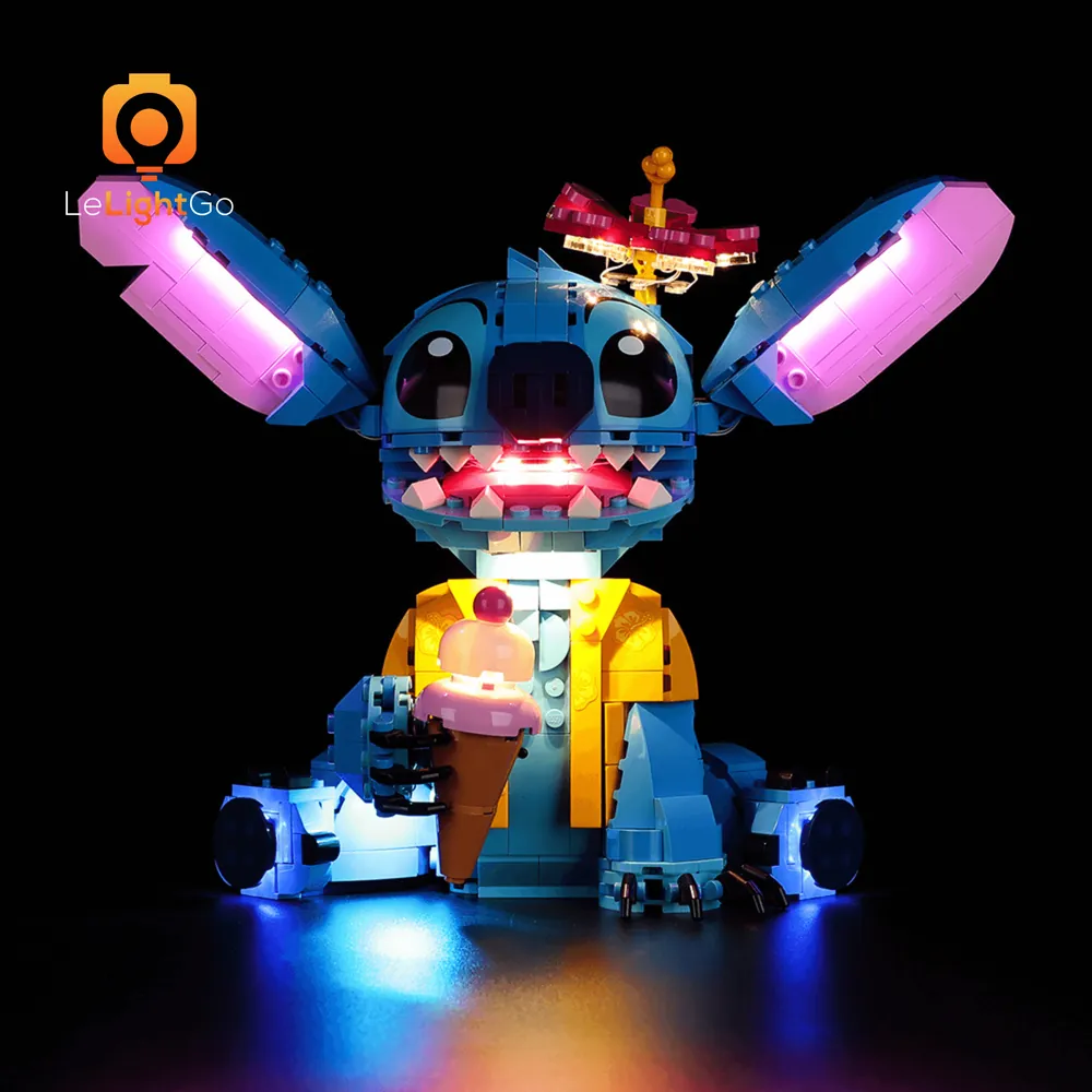 LeLightGo LED kit for LEGO Stitch 43249