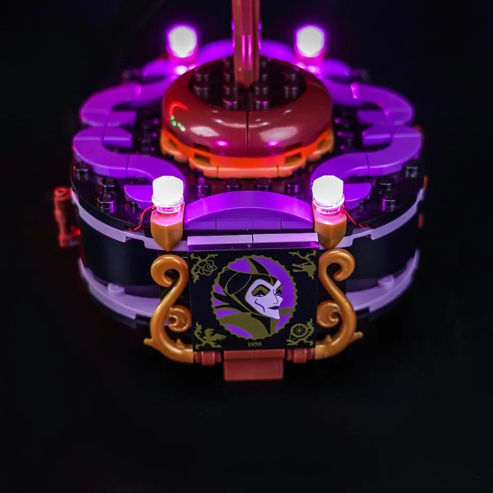 BrickBling kit with modular wire harness for LEGO dresses