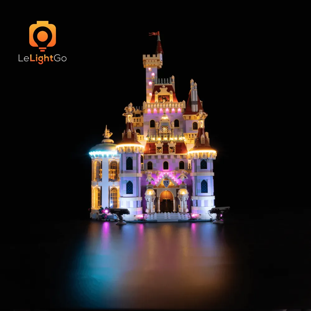 LeLightGo LED kit for LEGO 43263 Beauty and the Beast Castle