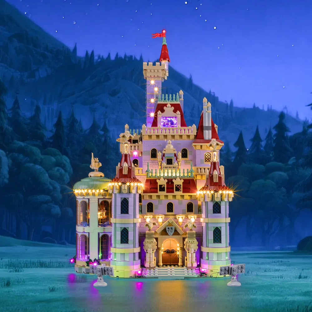 Lightailing LED kit lighting LEGO 43263 Beauty and the Beast Castle
