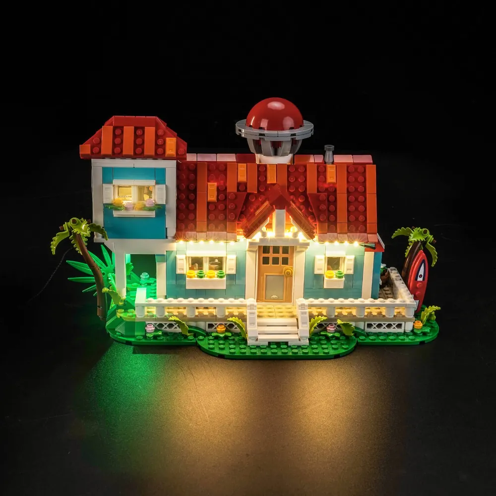 BrickBling LED kit for LEGO Lilo and Stitch Beach House 43268