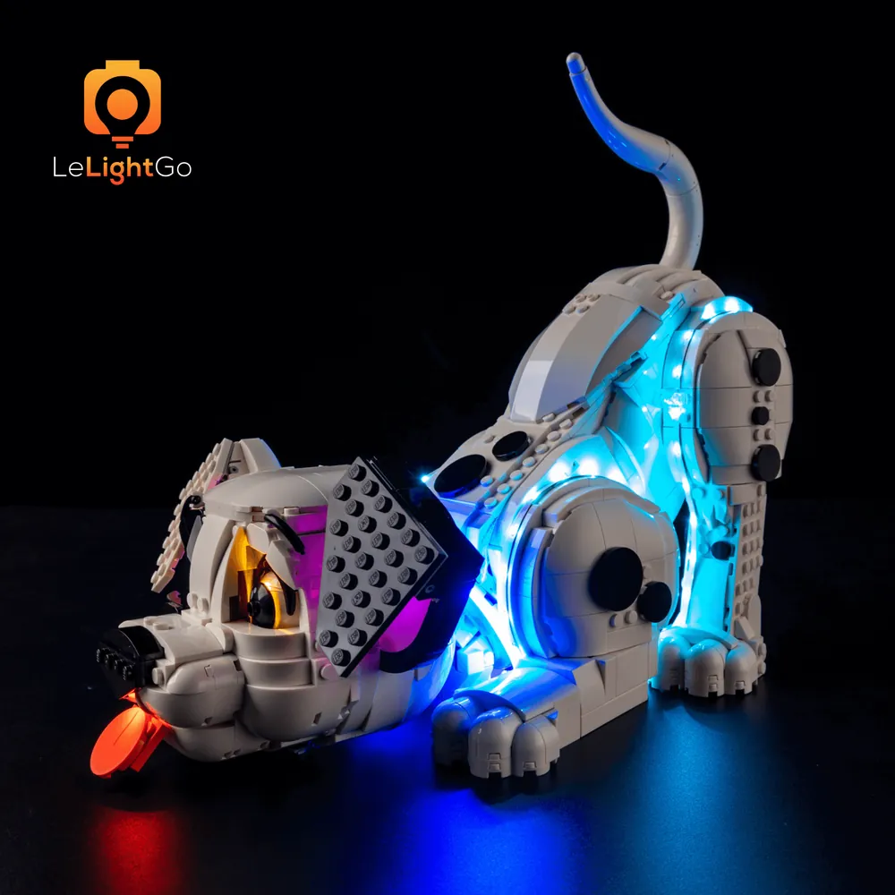 LeLightGo budget LED kit display on a shelf with warm glow