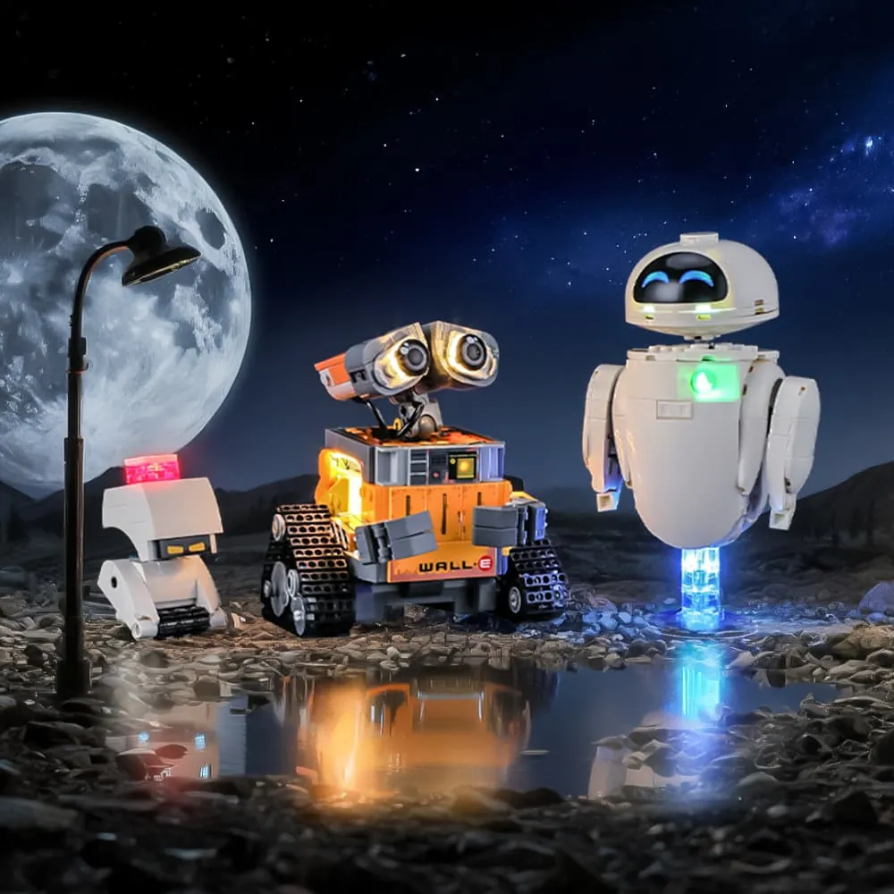 Lightailing LED kit for LEGO WALL-E and EVE 43279