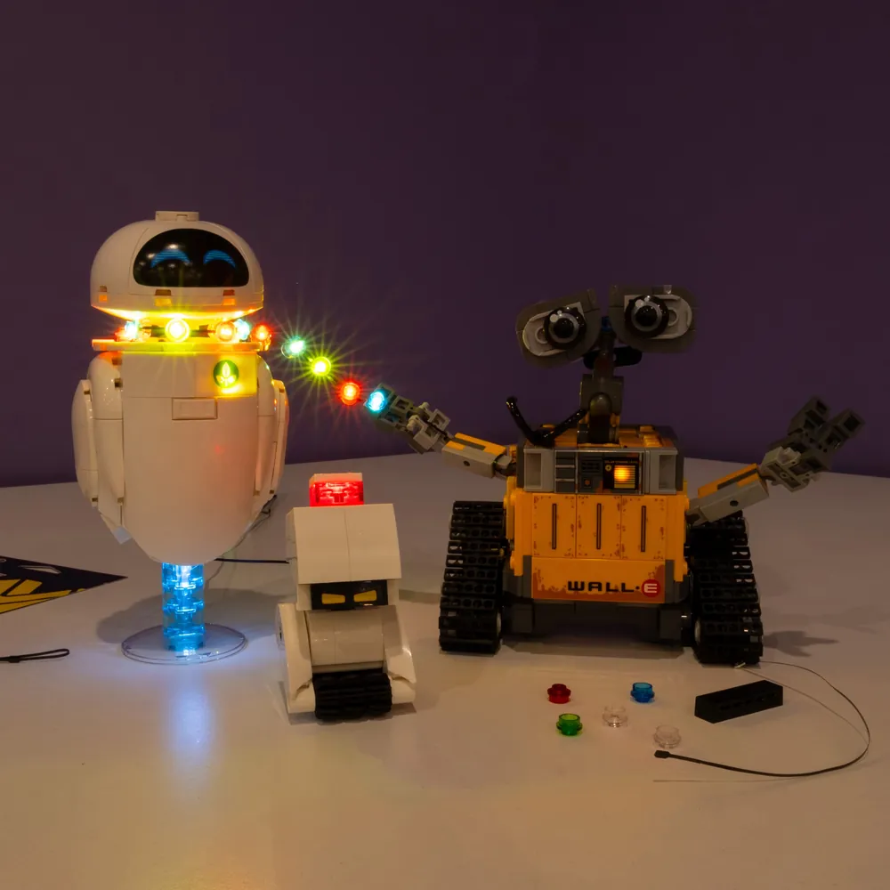 Light My Bricks LED kit for LEGO WALL-E and EVE 43279