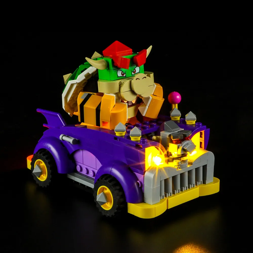 Lightailing LED kit for LEGO Bowser's Muscle Car Expansion Set 71431