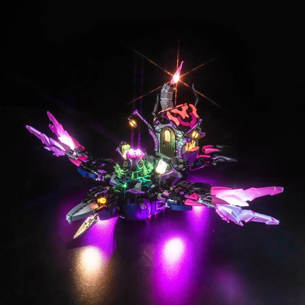 BrickBling LED kit for LEGO 71478 Midnight Raven