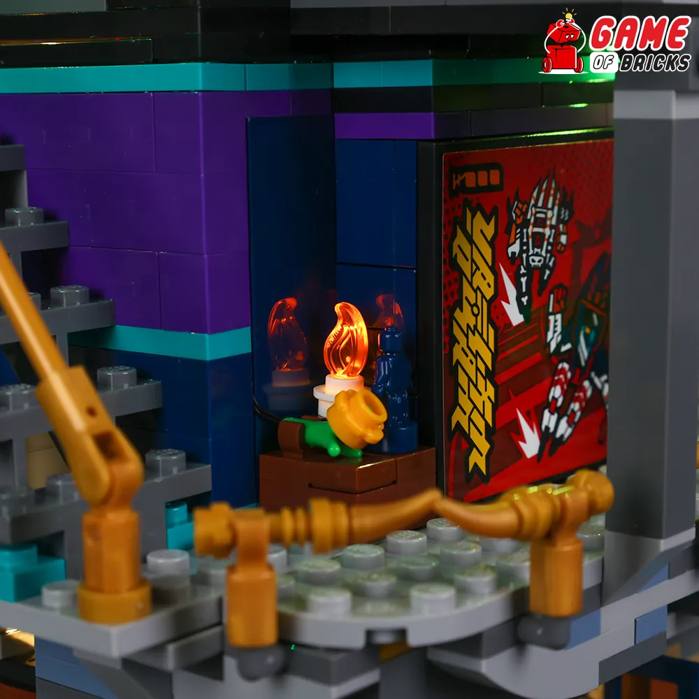 Game of Bricks classic LED kit for LEGO NINJAGO City Markets