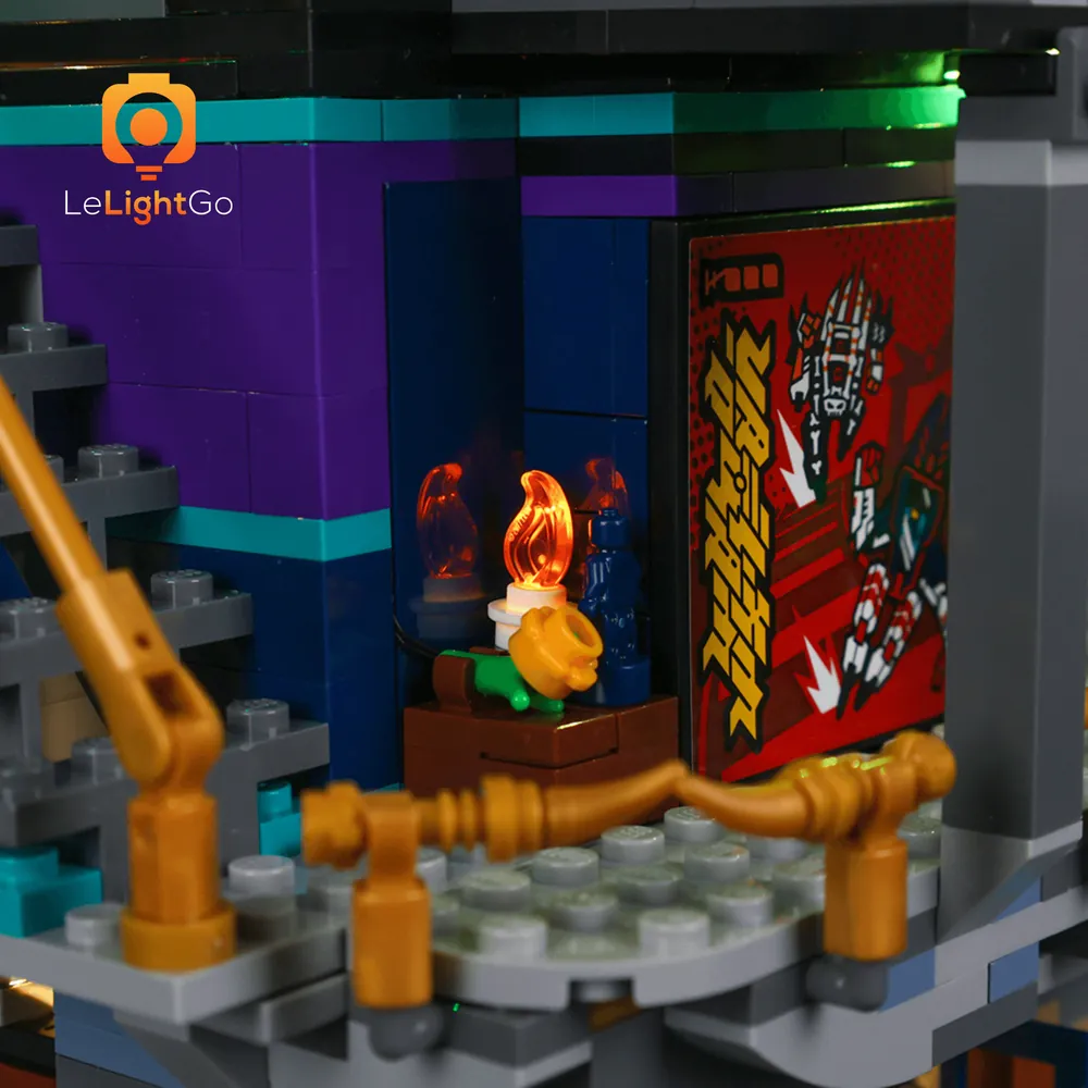 LeLightGo remote control variant for LEGO 71799