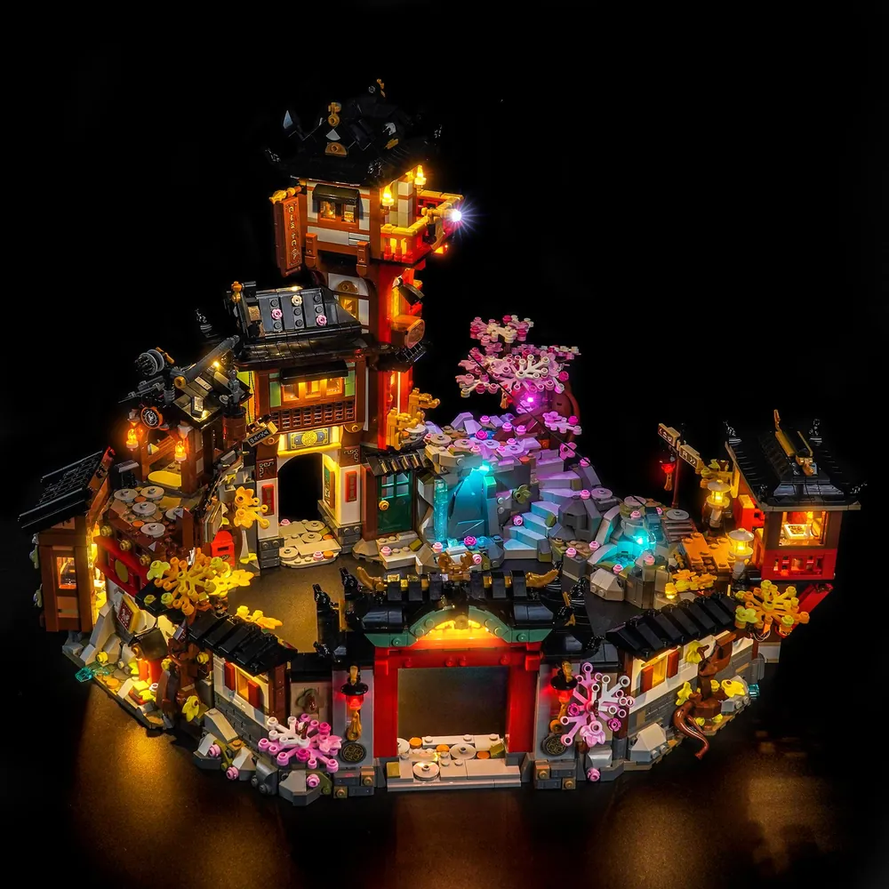 BrickBling LED kit for LEGO 71861, Remote control version with hand-held controller