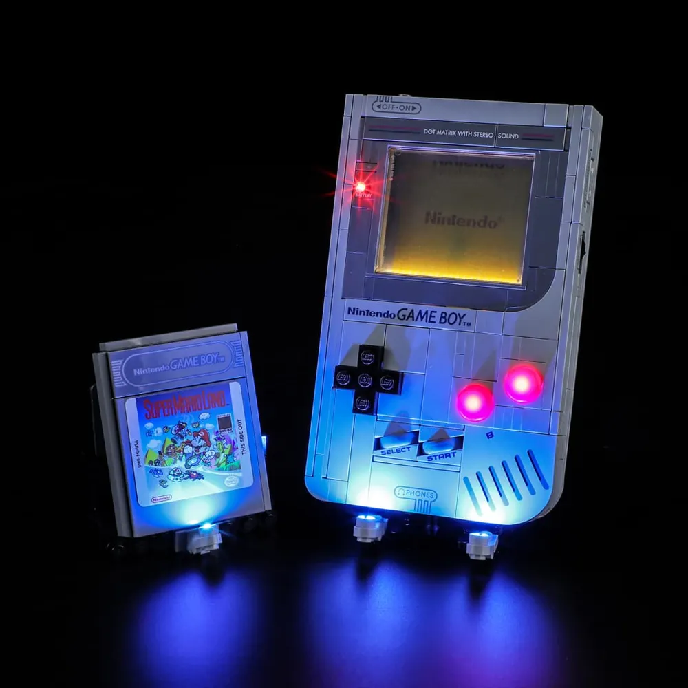 LEGO Game Boy 72046 with Lightailing LED kit and touch control