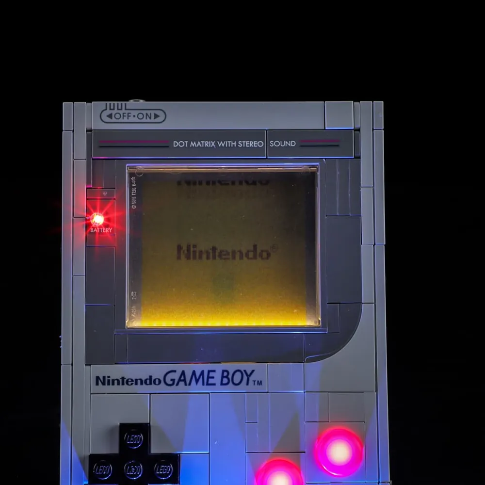 Pre-soldered harness in Lightailing kit for LEGO Game Boy