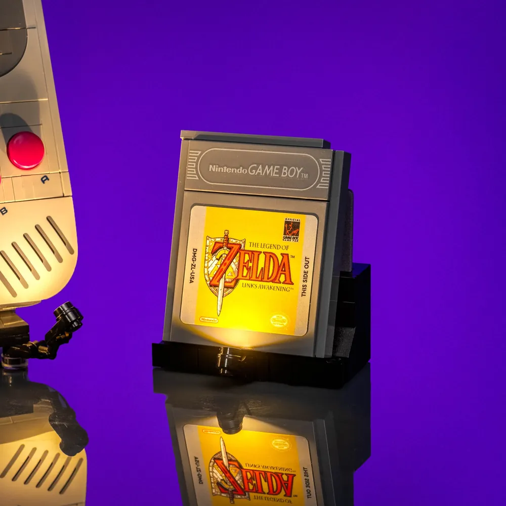 Premium wiring architecture from Light My Bricks for LEGO Game Boy