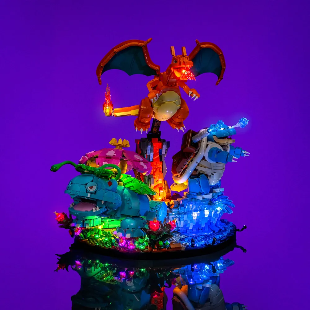 LightMyBricks LED kit for LEGO Pokémon 72153
