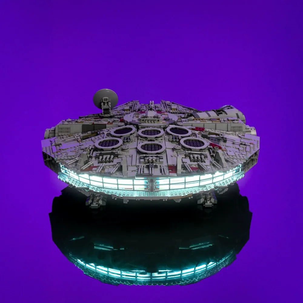 LightMyBricks premium light kit for LEGO Millennium Falcon 75192