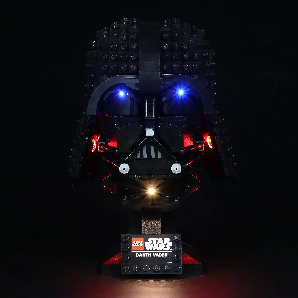 BrickBling LED kit for LEGO Darth Vader Helmet 75304 with micro-LEDs