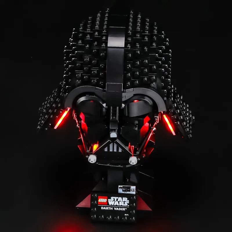 Lightailing LED kit for LEGO Darth Vader Helmet 75304 with pre-soldered harness