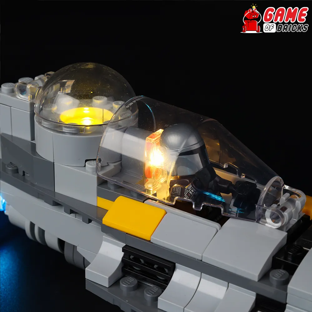 LEGO 75325 with Game of Bricks modular expansion boards