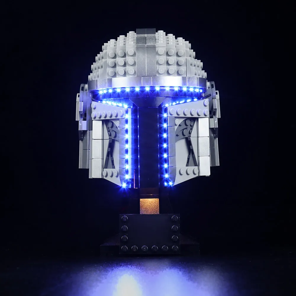 BrickBling LED kit for LEGO Mandalorian Helmet 75328