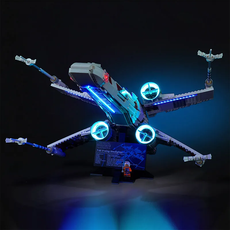 BrickBling LED kit for LEGO UCS X-Wing Starfighter 75355 with remote control