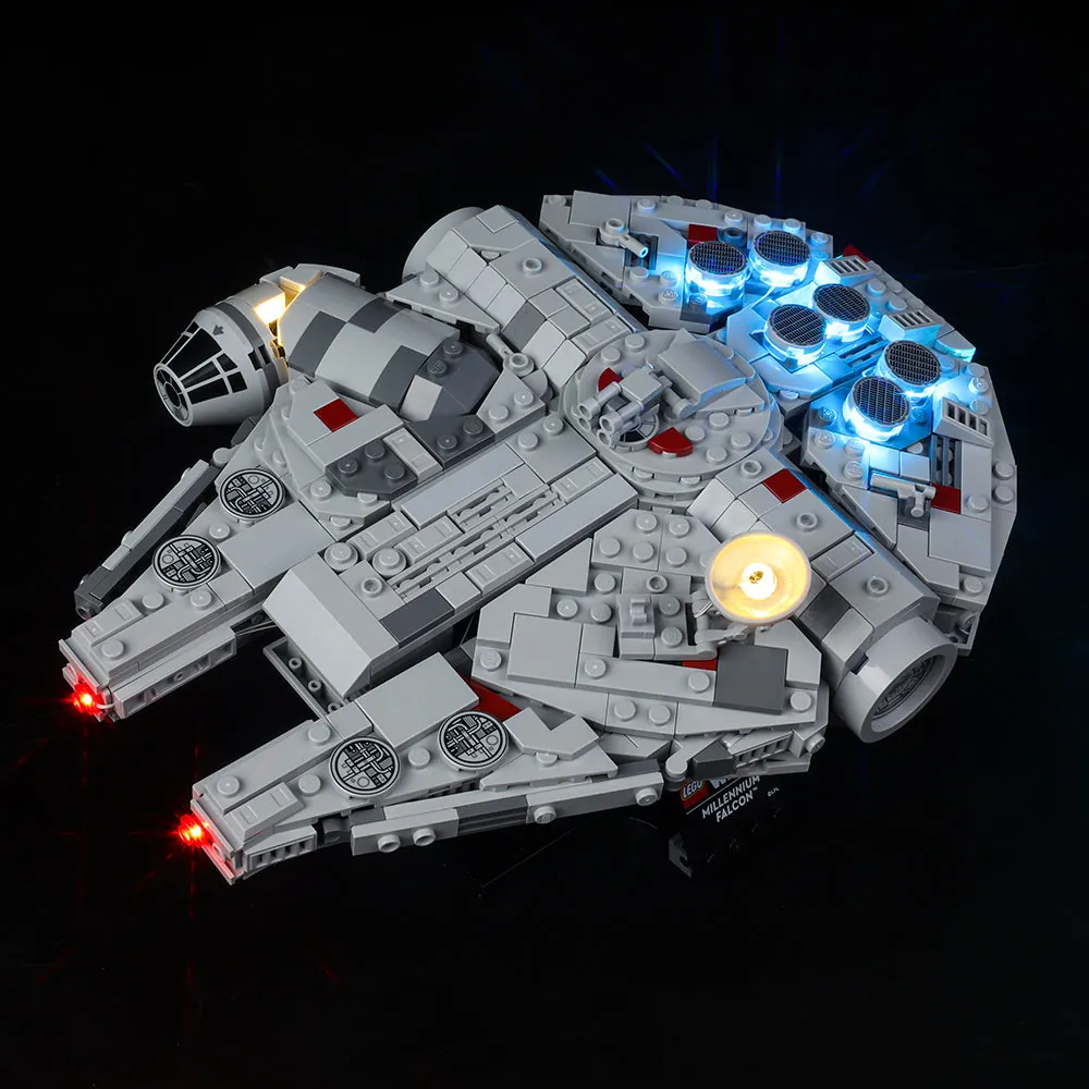 Game of Bricks LED kit for LEGO Millennium Falcon 75375 expansion boards