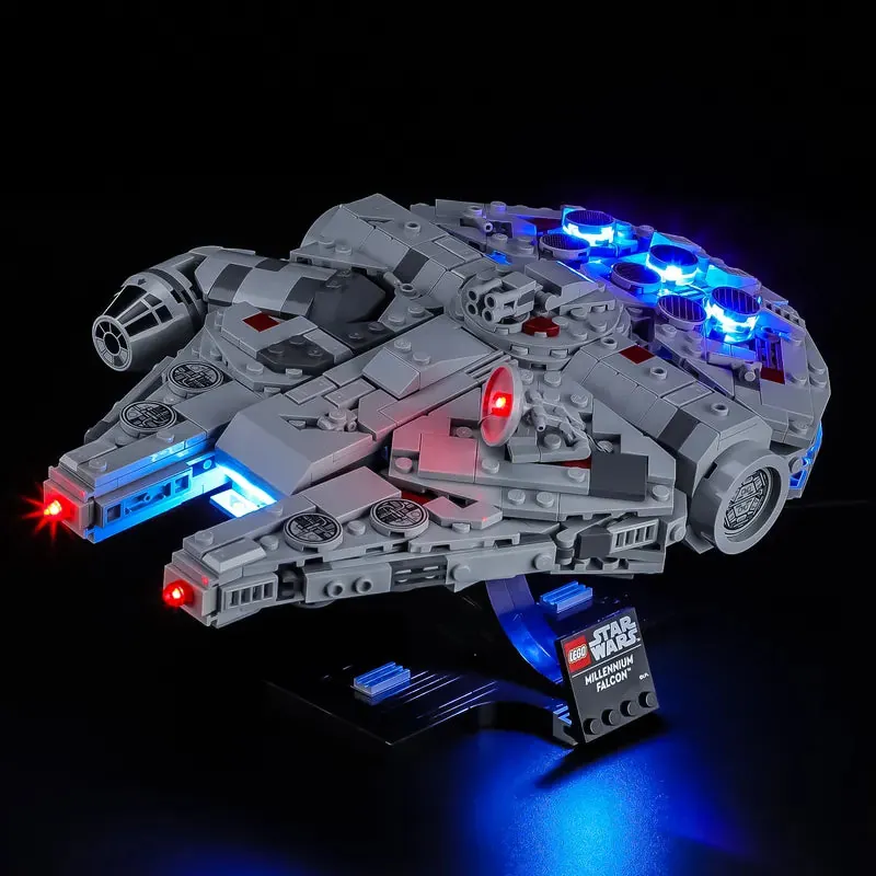 Lightailing wave sensor LED kit for LEGO Millennium Falcon 75375