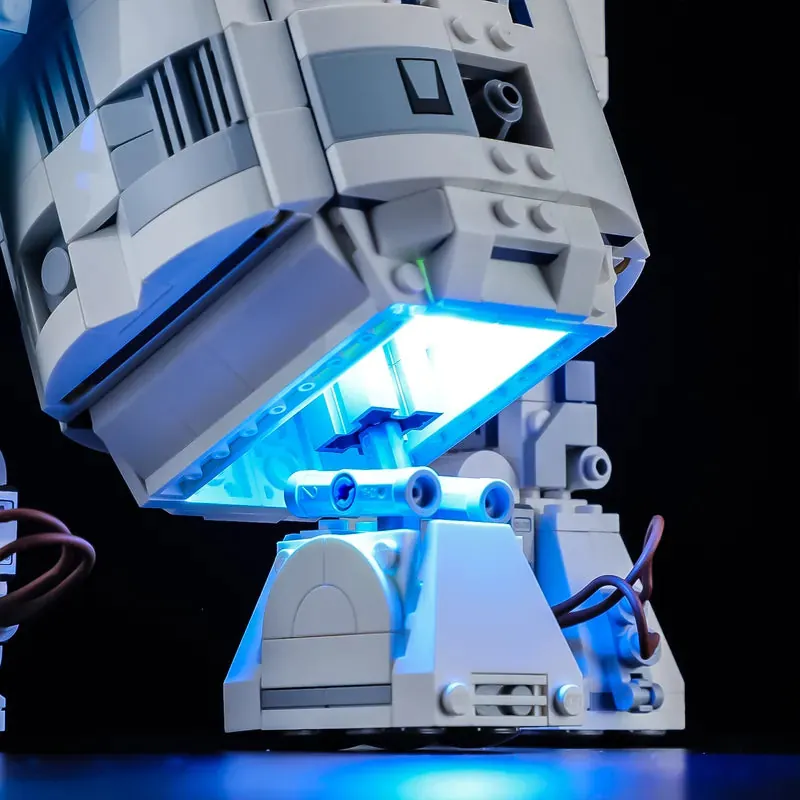 Lightailing Briksmax 2.0 kit for LEGO R2-D2 75379 with thicker wires