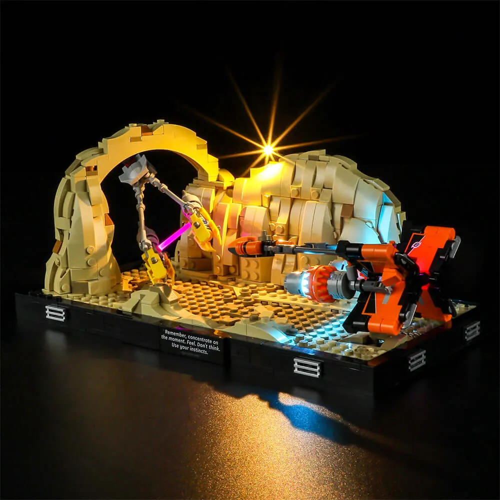 Lightailing LED kit for LEGO Mos Espa Podrace Diorama 75380