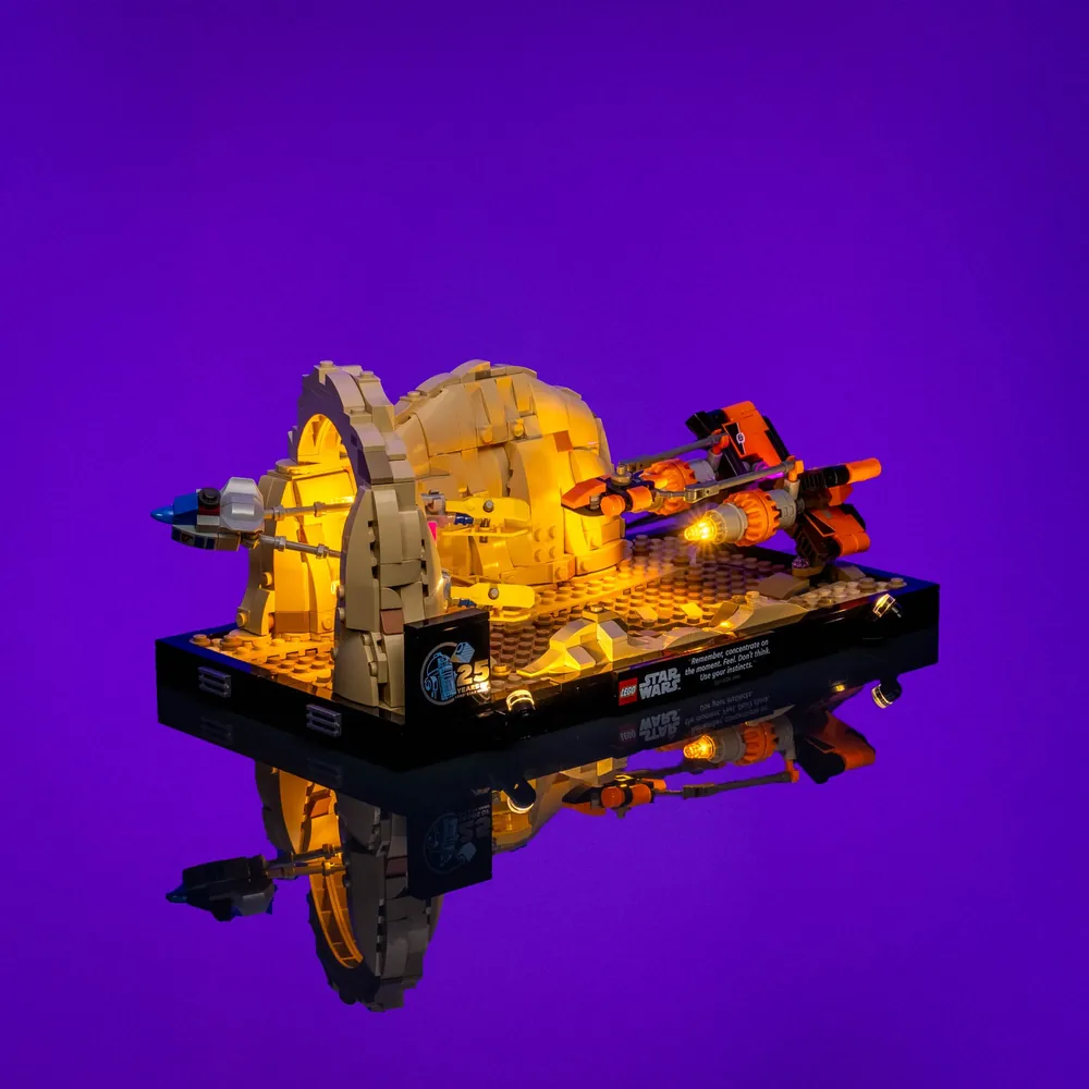 LightMyBricks LED kit for LEGO Mos Espa Podrace Diorama 75380