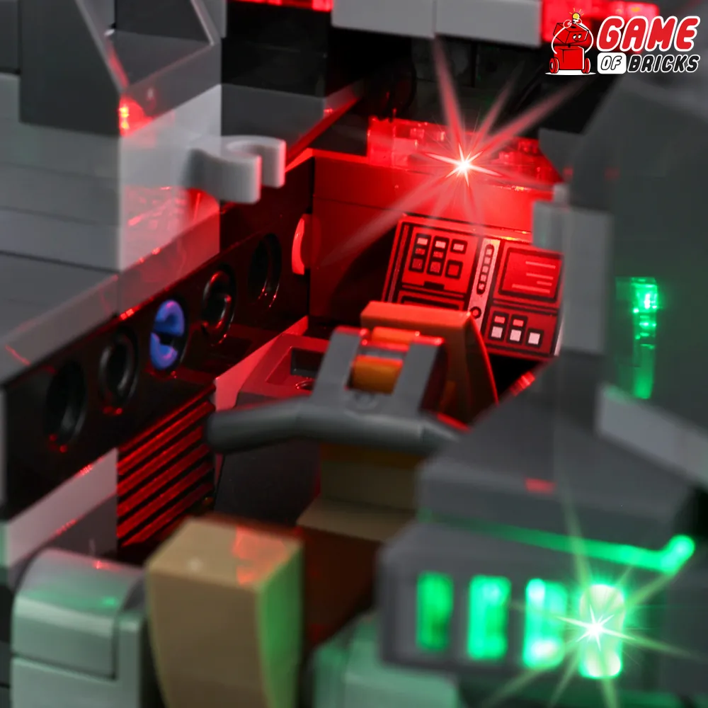 Game of Bricks LED kit for LEGO 75383 illuminates the Dathomirian speeder