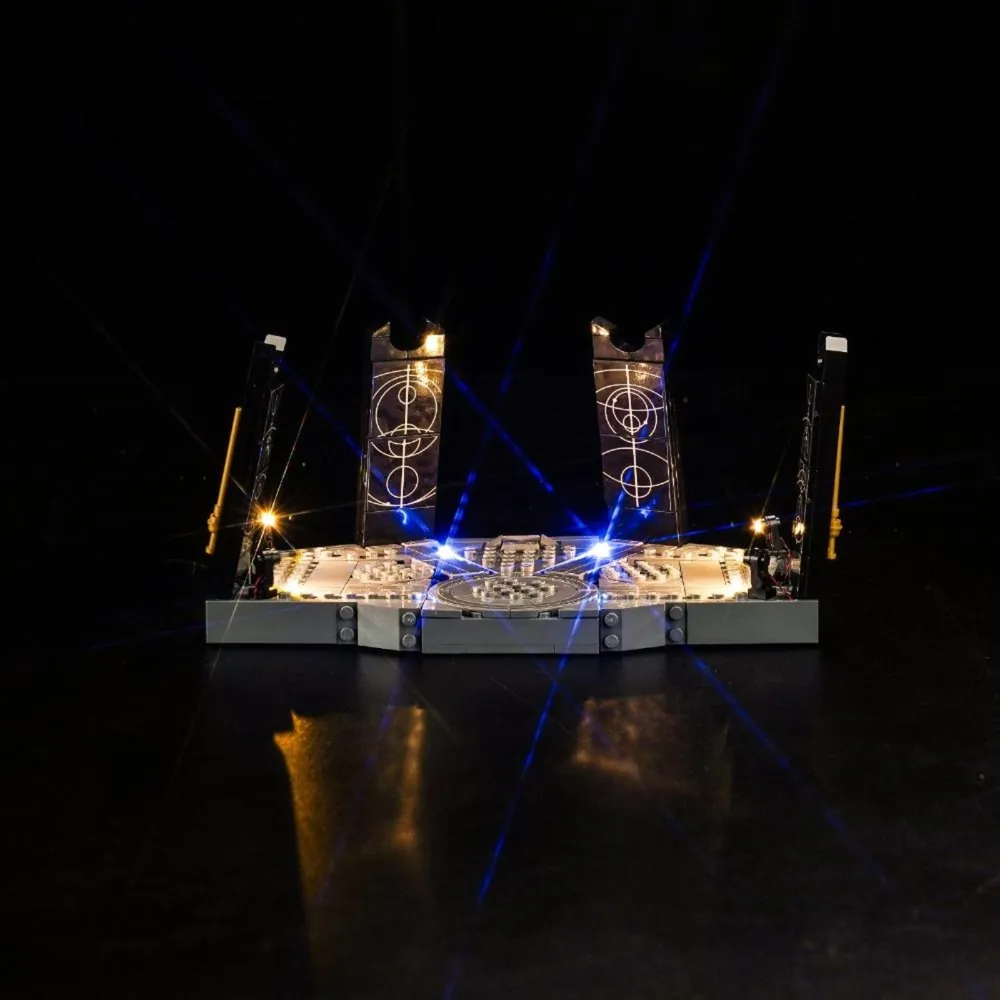 BrickBling LED lighting kit for LEGO Star Wars Ahsoka Tano's Duel on Peridea set, featuring micro LEDs and pre-soldered wires