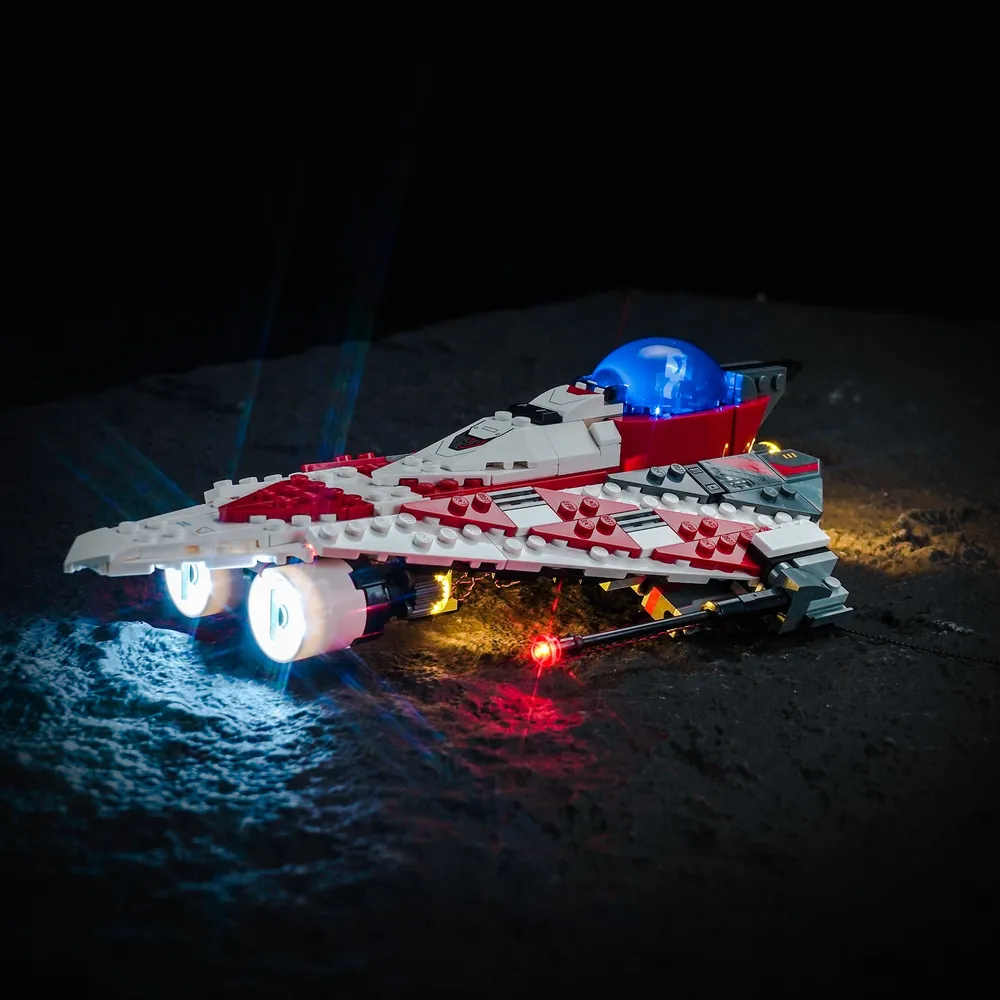 BrickBling LED kit for Jedi Bob's Starfighter engine glow