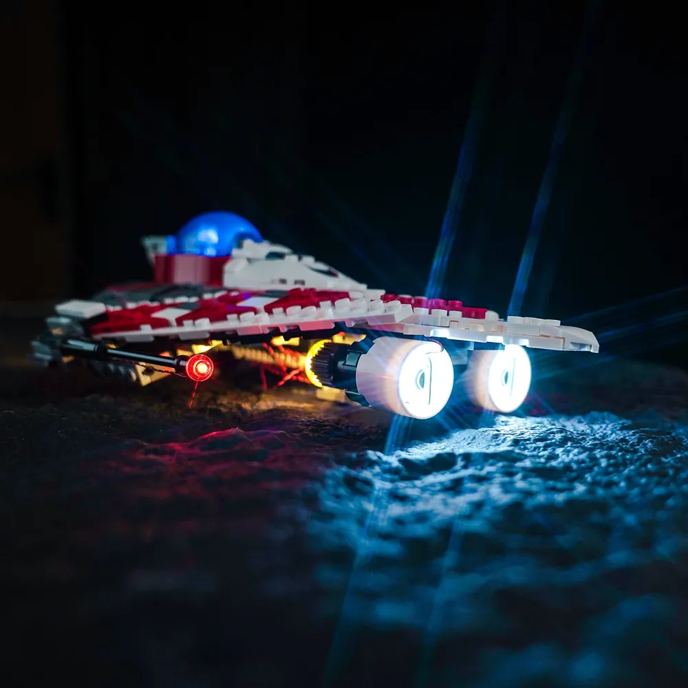 BrickBling LED kit for Jedi Bob's Starfighter cannons