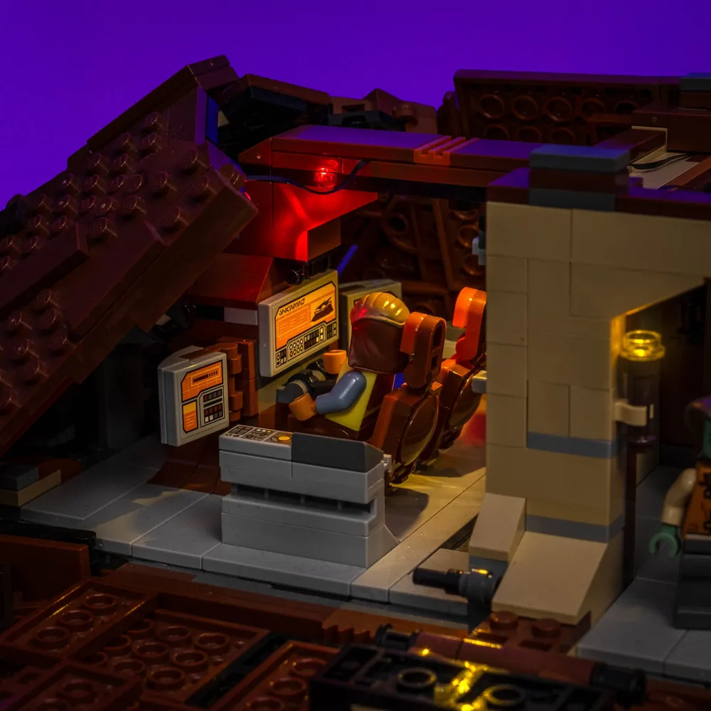 LightMyBricks single edition LED kit for LEGO Jabba's Sail Barge 75397