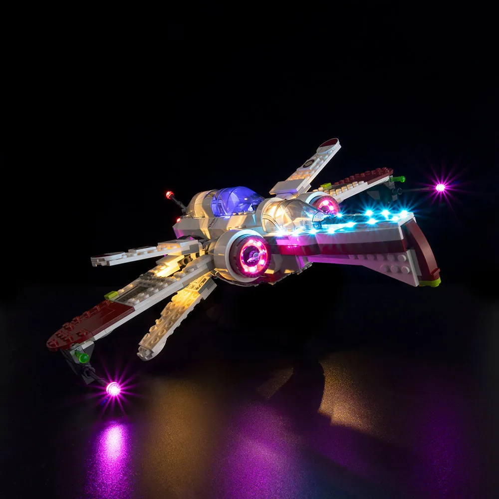 Game of Bricks LED kit for LEGO ARC-170 Starfighter 75402, featuring expansion boards