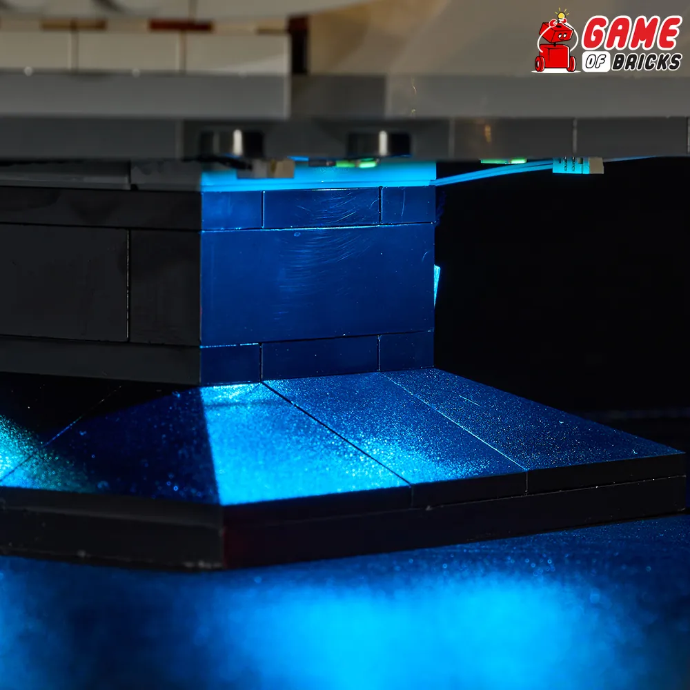 LEGO Grogu 75403 with premium Game of Bricks lighting setup