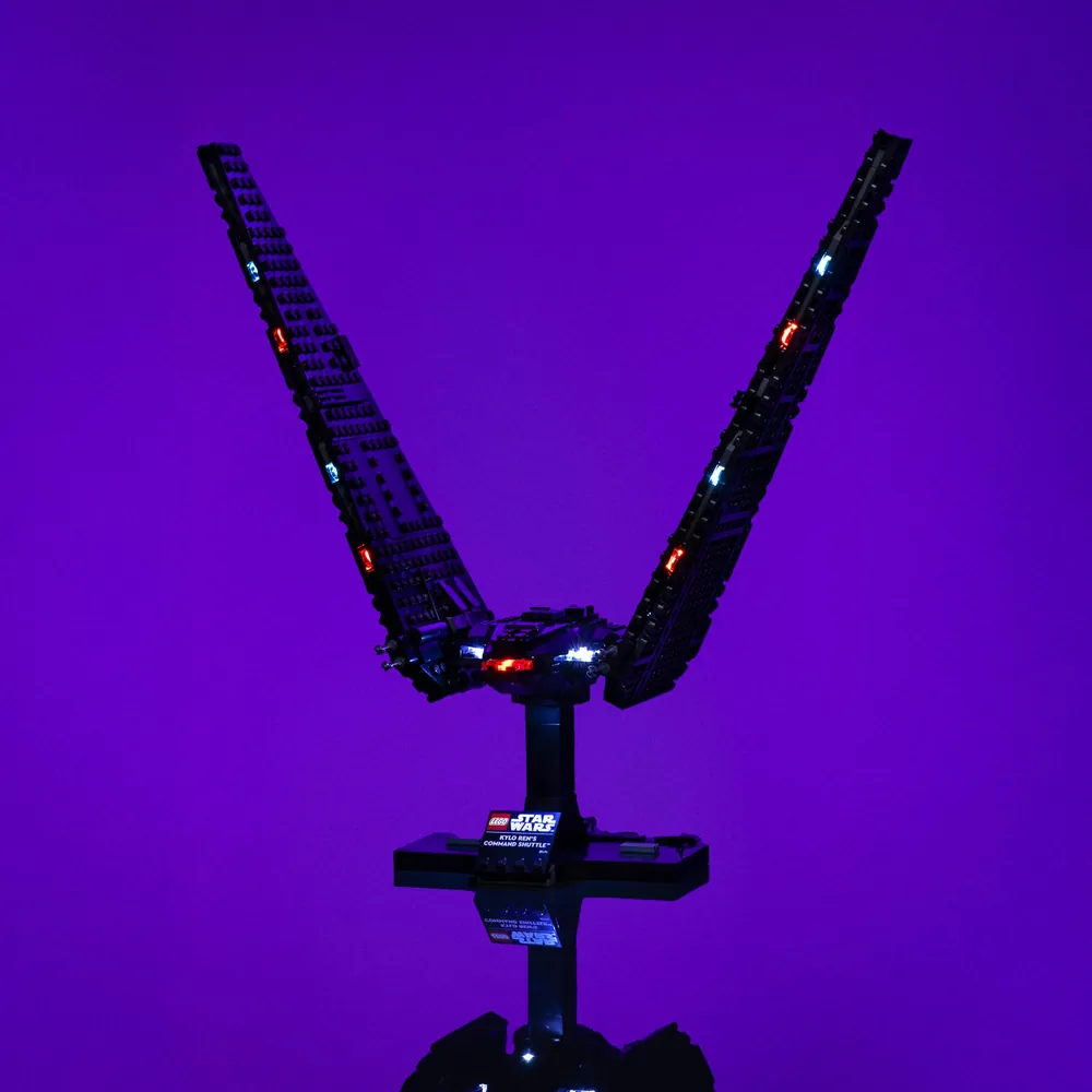 LightMyBricks standard lighting kit for LEGO Kylo Ren's Command Shuttle 75406